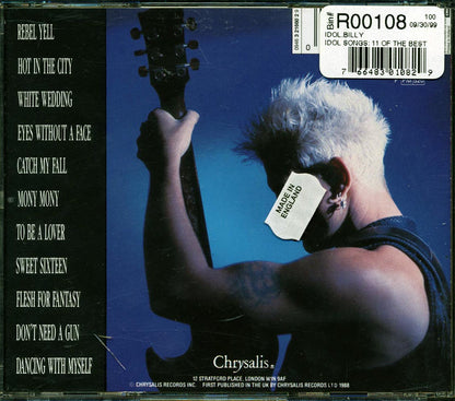 Billy Idol - Idol Songs: 11 Of The Best Music CD