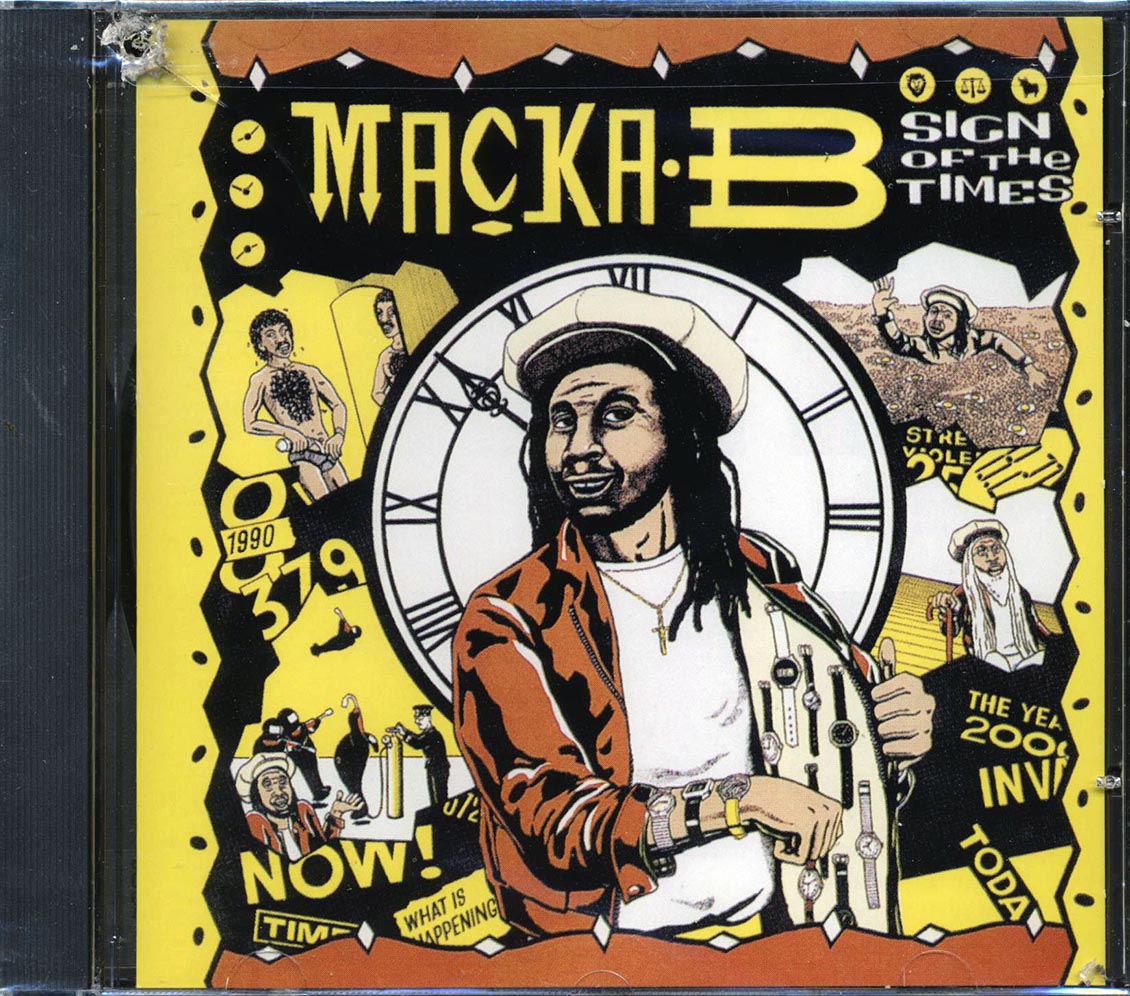Macka B - Sign Of The Times + We've Had Enough (2 albums on 1 CD) (marked/ltd stock) Music CD