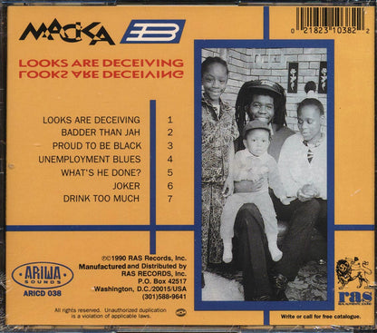 Macka B - Looks Are Deceiving (marked/ltd stock) Music CD