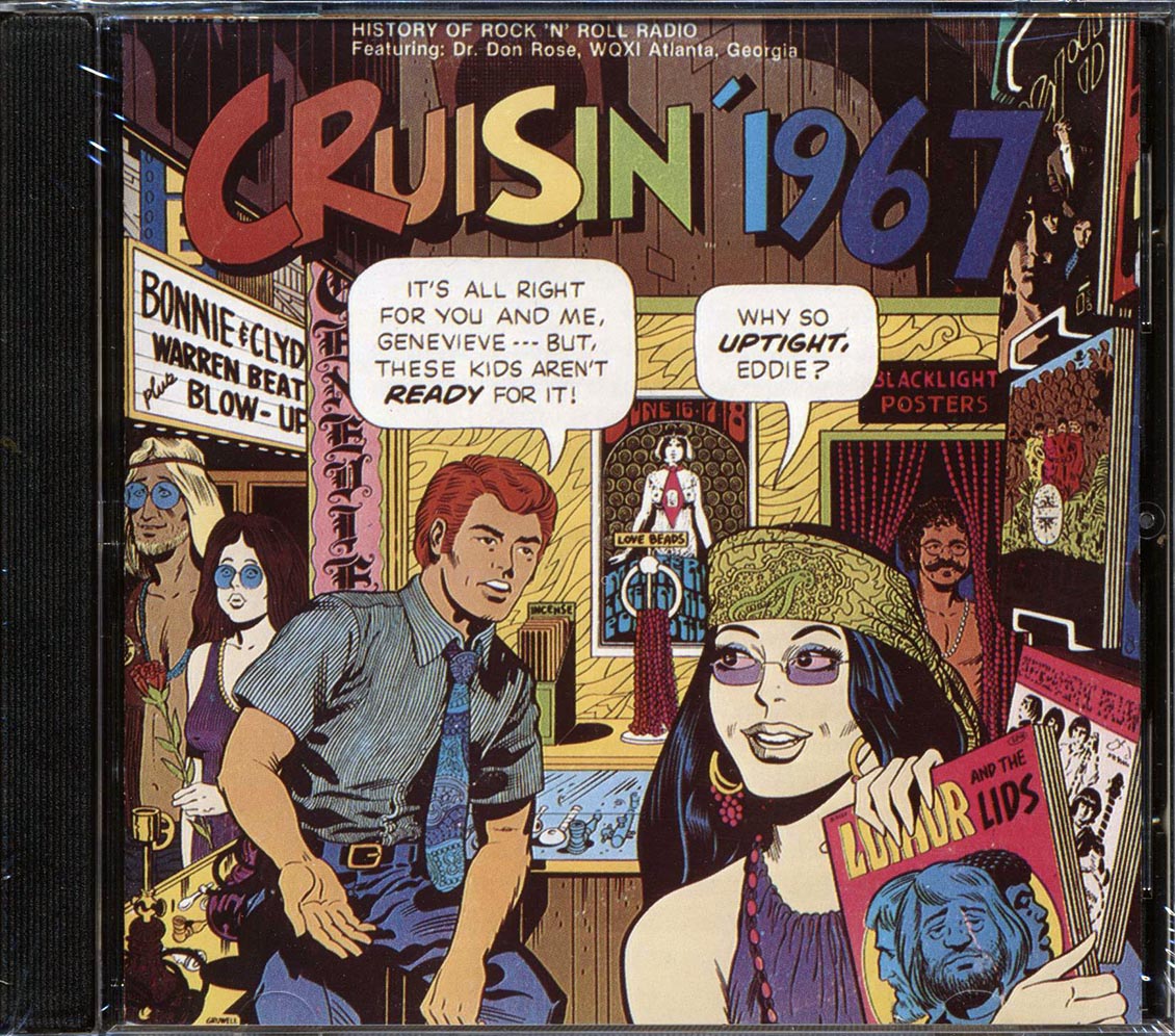 The Turtles, Jay & The Techniques, The Blue Magoos, Etc. - Cruisin' 1967 Music CD