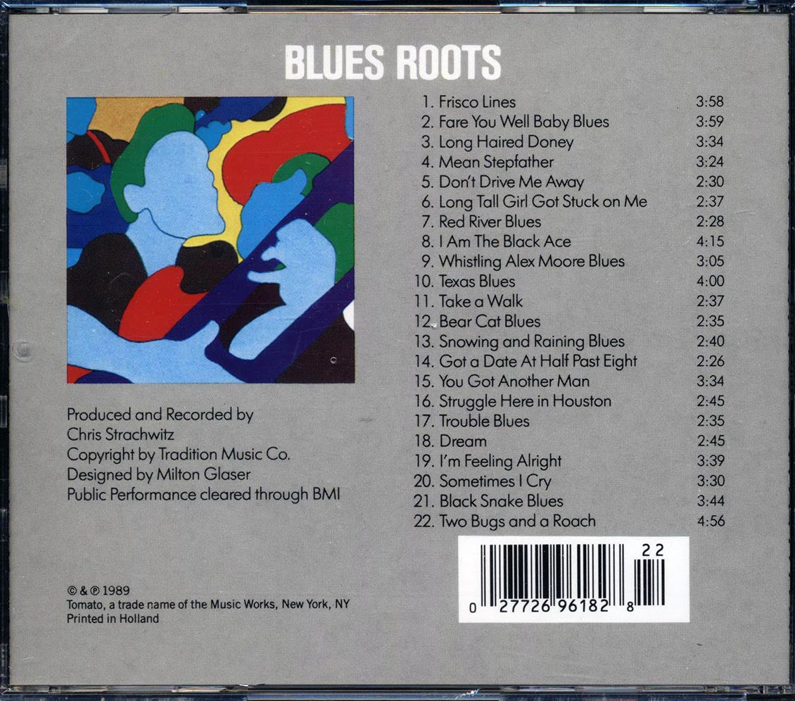 Fred McDowell, Joe Callicot, Joe Williams, Etc. - Blues Roots (marked/ltd stock) Music CD