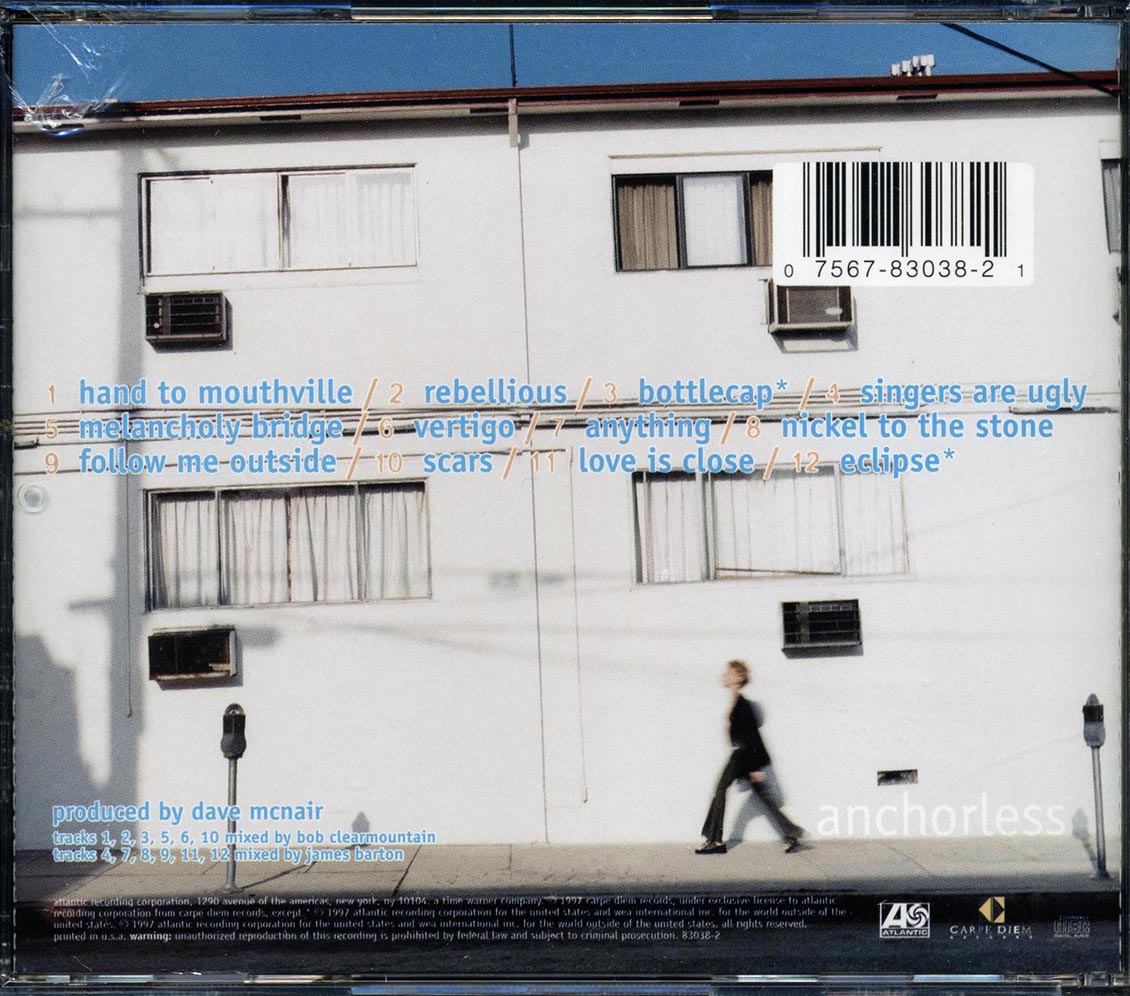 Kacy Crowley - Anchorless Music CD
