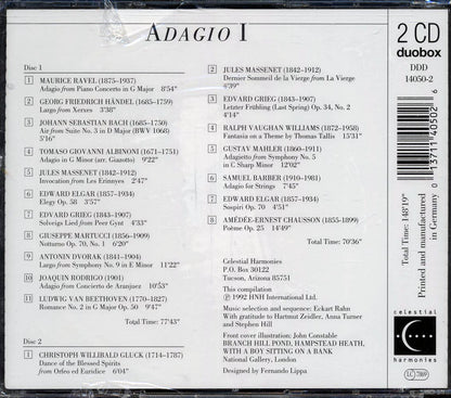 Handel, Bach, Ravel, Etc. - Adagio I: A Special 2 1/2 Hour Collection Of Orchestral Classics (2xCD) Music CD