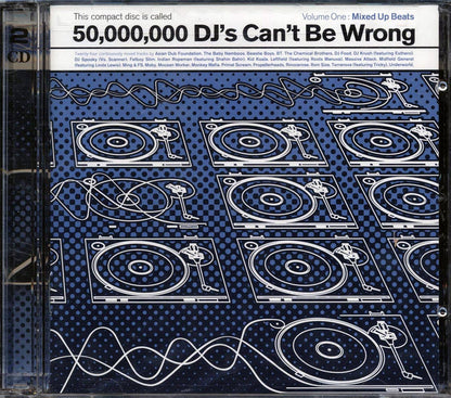 Asian Dub Foundation, Primal Scream, The Beastie Boys, Etc. - 50,000 DJs Can't Be Wrong Volume 1: Mixed Up Beats (24 tracks) (2xCD) Music CD
