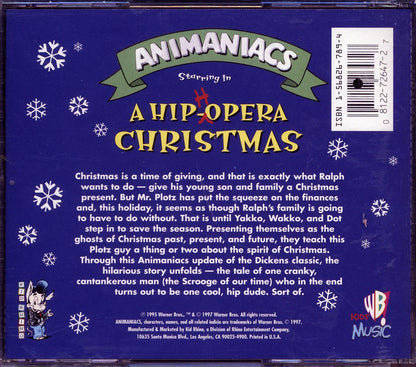 Animaniacs - A Hip-Hopera Christmas (marked/ltd stock) Music CD