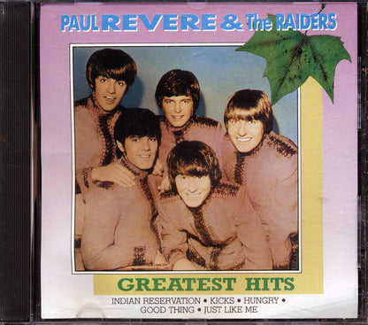 Paul Revere & The Raiders Greatest Hits Live Music CD