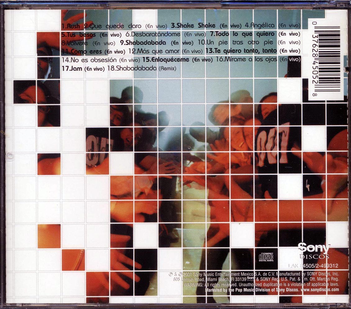 OV7 - En Directo Rush (marked/ltd stock) Music CD