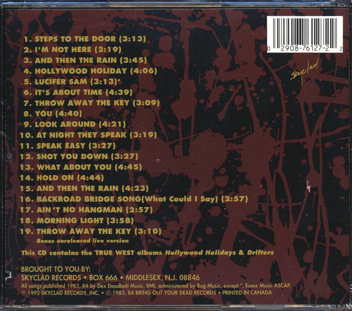 True West - Two True (marked/ltd stock) Music CD
