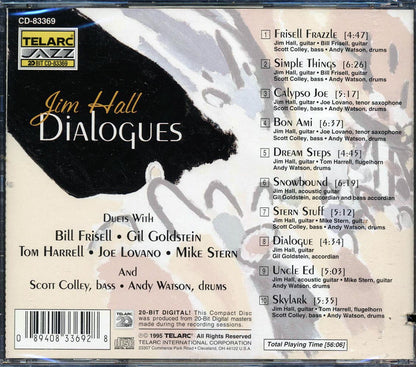 Jim Hall - Dialogues (marked/ltd stock) Music CD