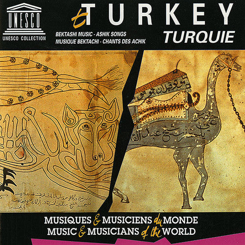 the album cover for Kudsi ErgÃ¼ner - Turkey: Bektashi Music-Ashik Songs