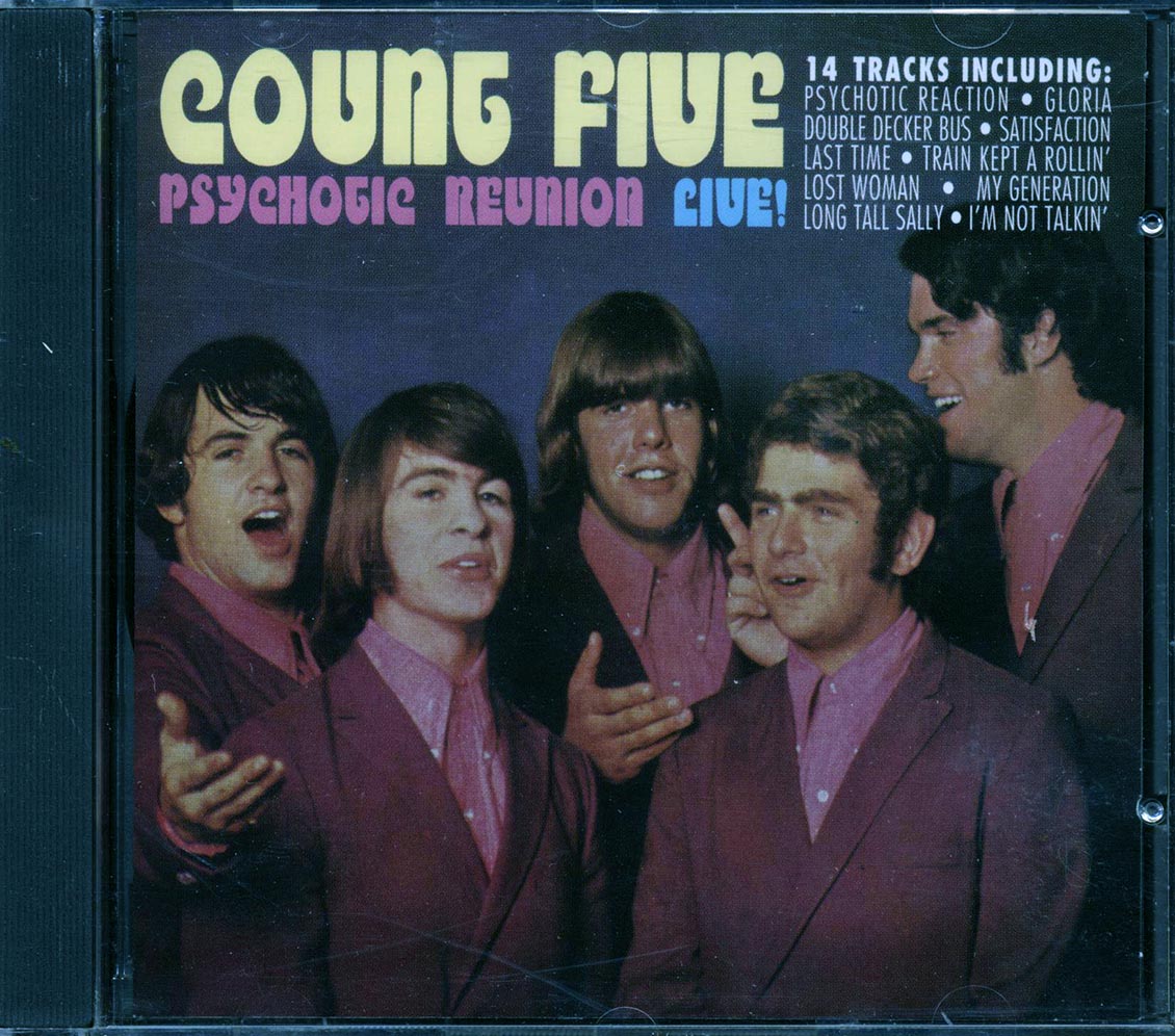 Count Five - Psychotic Reunion Live Music CD
