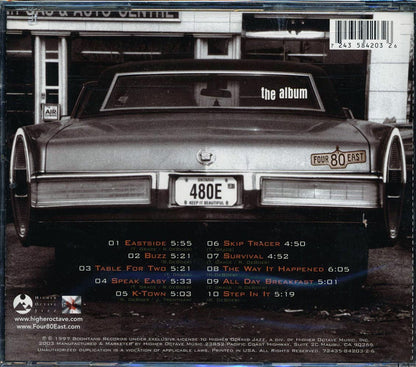 Four 80 East - The Album Music CD
