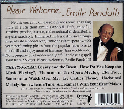 Emile Pandolfi - Please Welcome Emile Pandolfi: The Best Of Emile Volume 1 Music CD