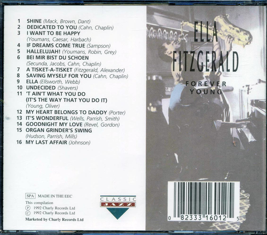 Ella Fitzgerald - Forever Young Music CD