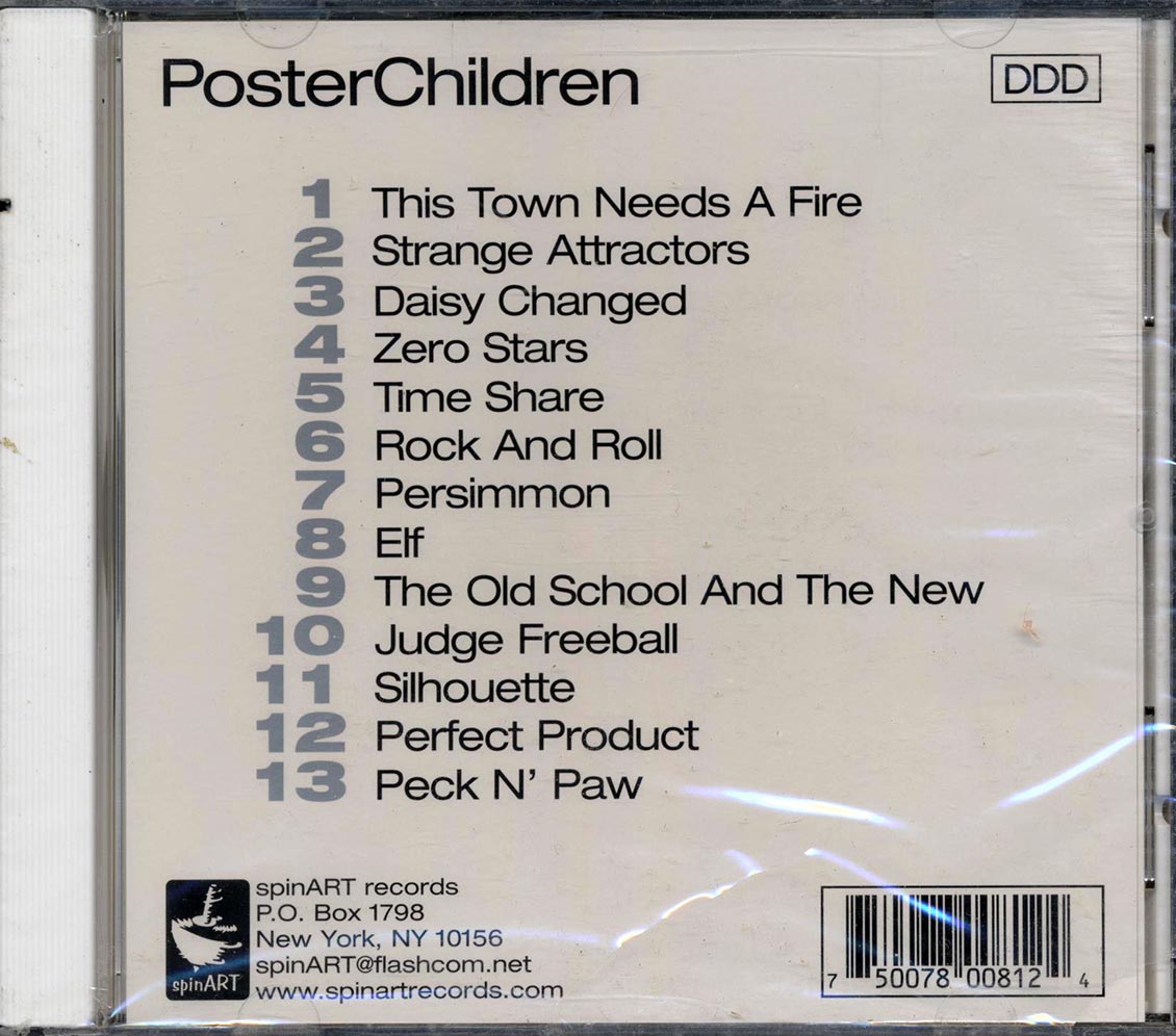 Poster Children - DDD Music CD