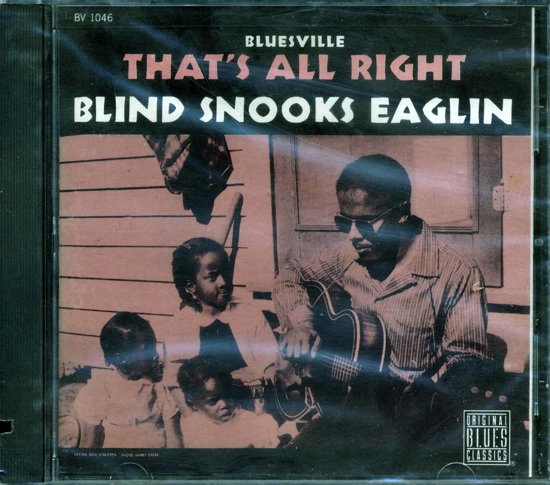 Blind Snooks Eaglin - That's All Right (marked/ltd stock) Music CD