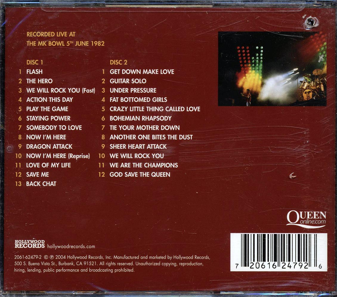 Queen - Queen On Fire: Live At The Bowl (25 tracks) (2xCD) Music CD