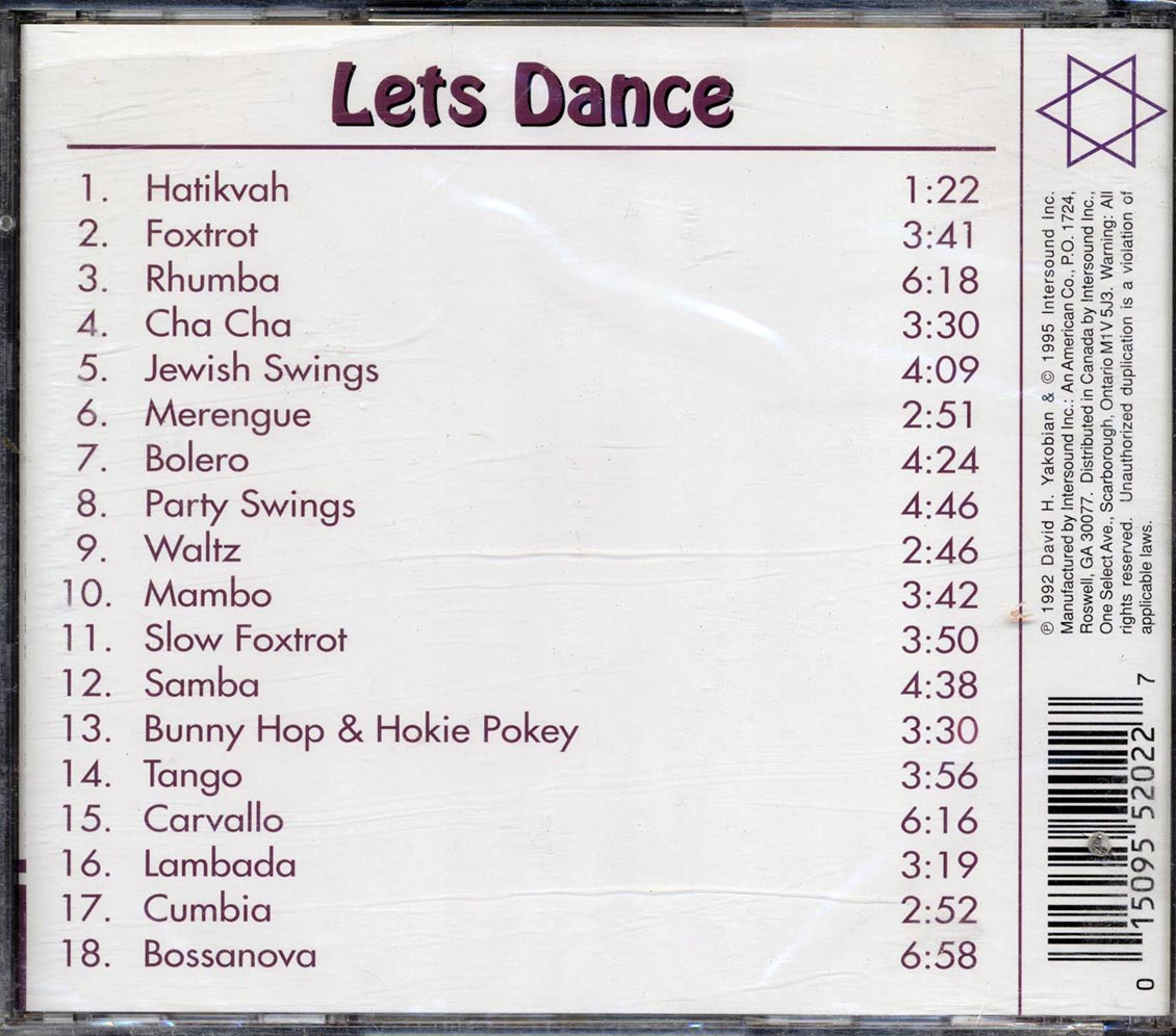 David & The High Spirit - Lets Dance: Authentic Music Music CD