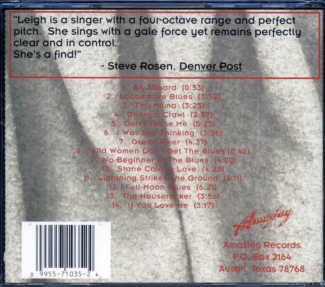Keri Leigh & The Blue Devils - No Beginner Music CD