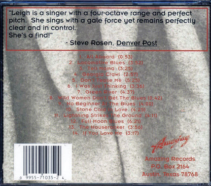 Keri Leigh & The Blue Devils - No Beginner Music CD