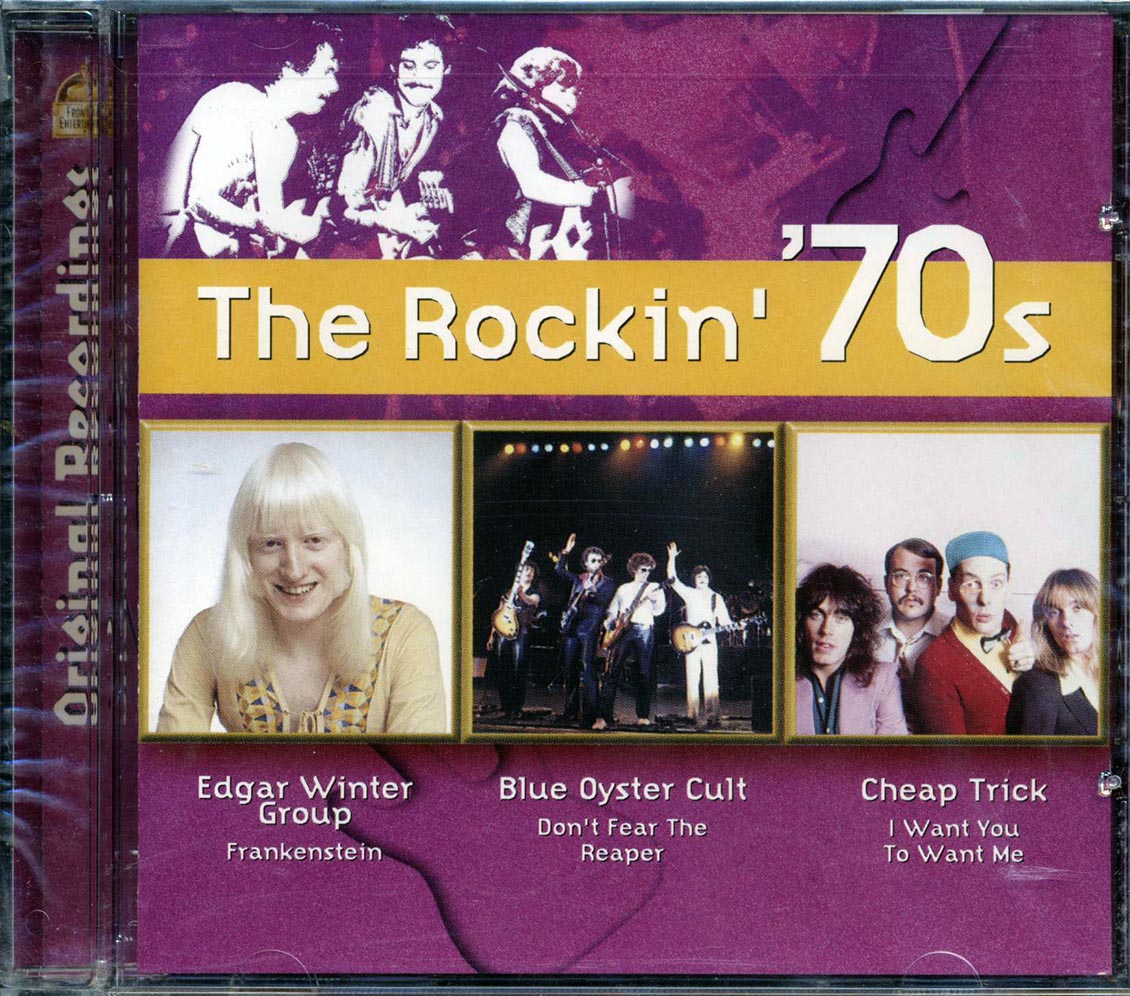 Blue Oyster Cult, Santana, Boston, Cheap Trick, Etc. - The Rockin' '70s Music CD