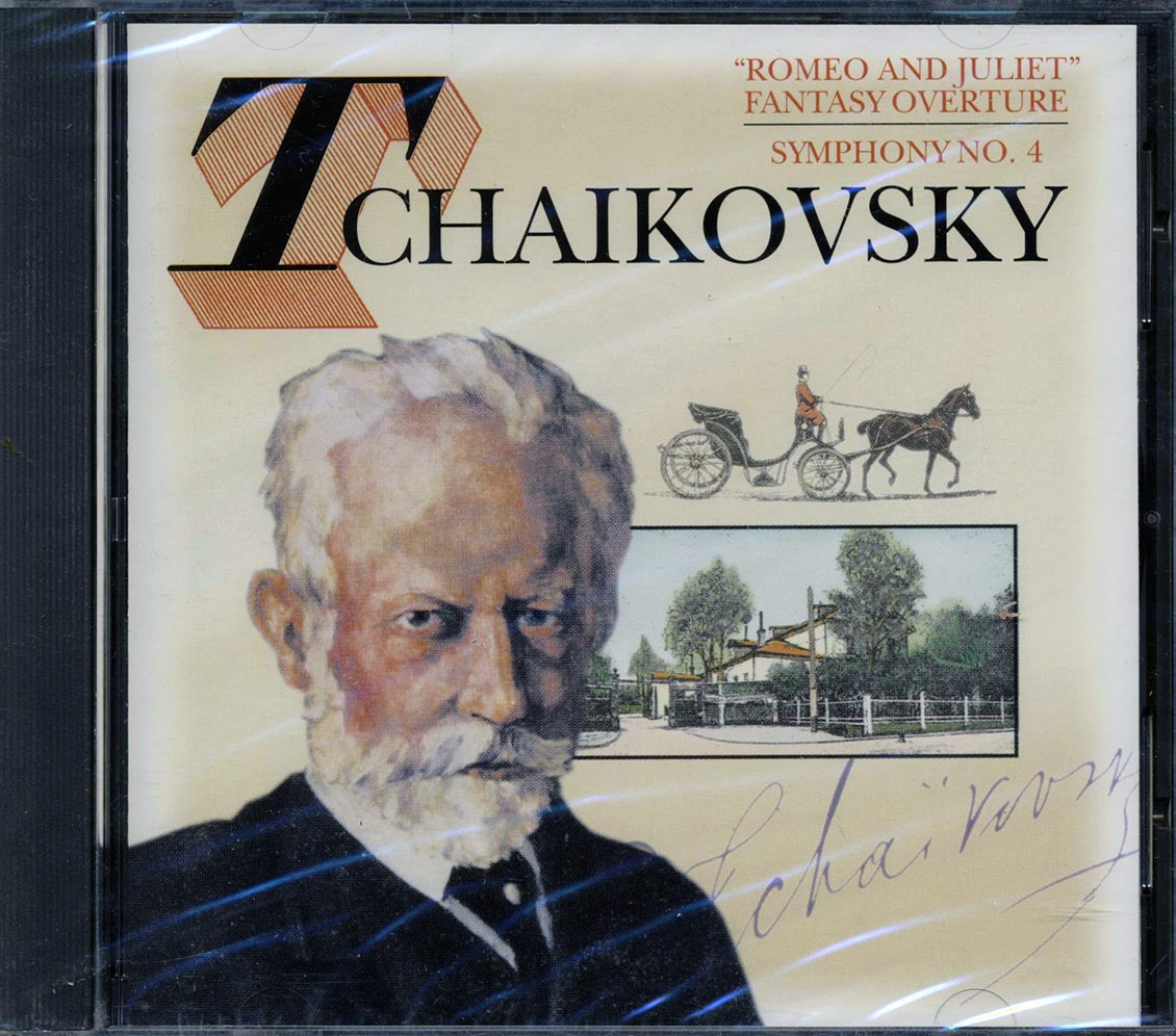 Tchaikovsky - Fantasy Overture; Symphony No.4 In F Minor, Op. 36 Music CD