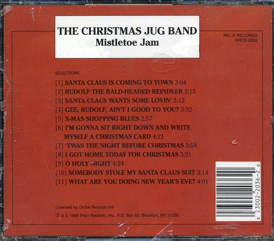 The Christmas Jug Band - Mistletoe Jam Music CD