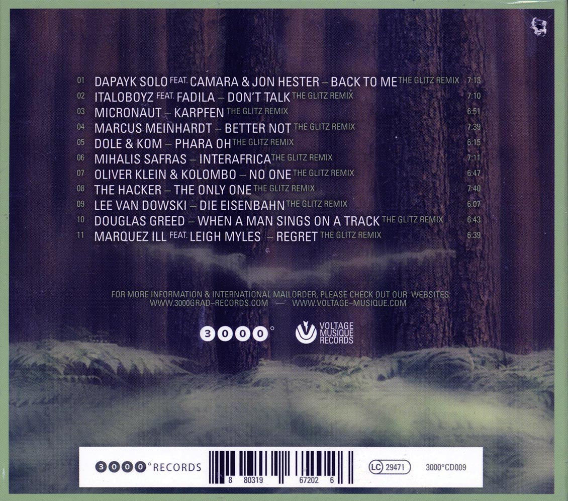 The Glitz - Selected Remixes Music CD