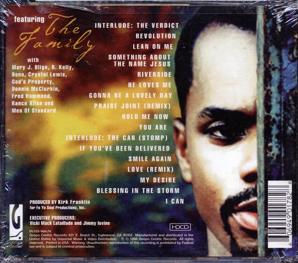 Kirk Franklin - The Nu Nation Project Music CD