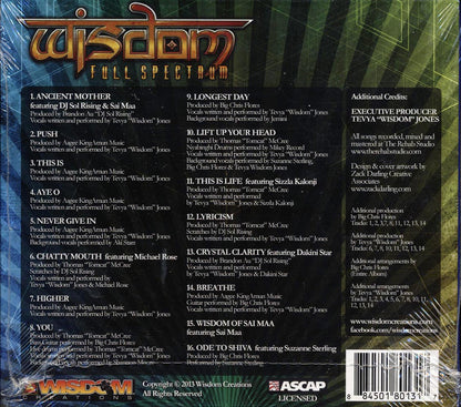 Wisdom - Full Spectrum Music CD