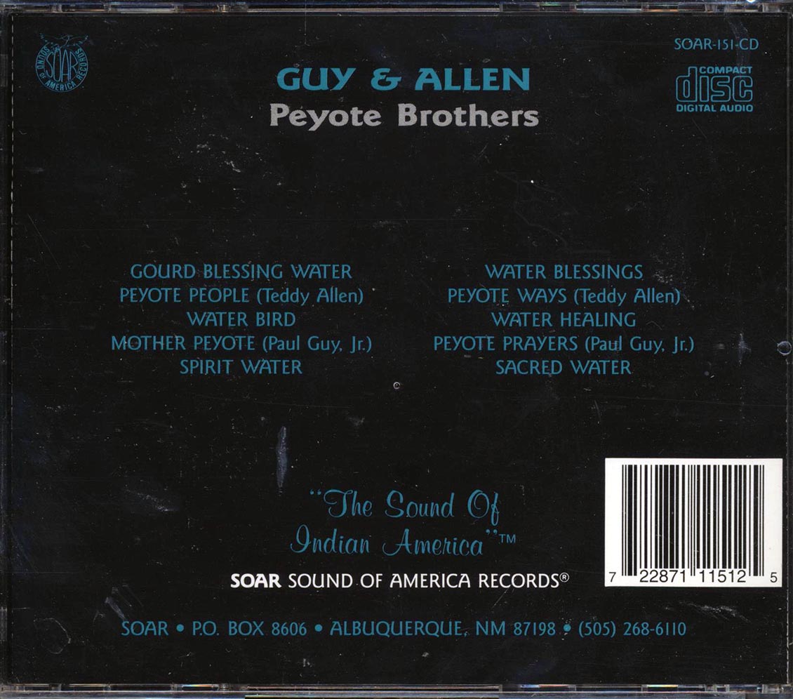 Guy & Allen - Peyote Brothers Music CD