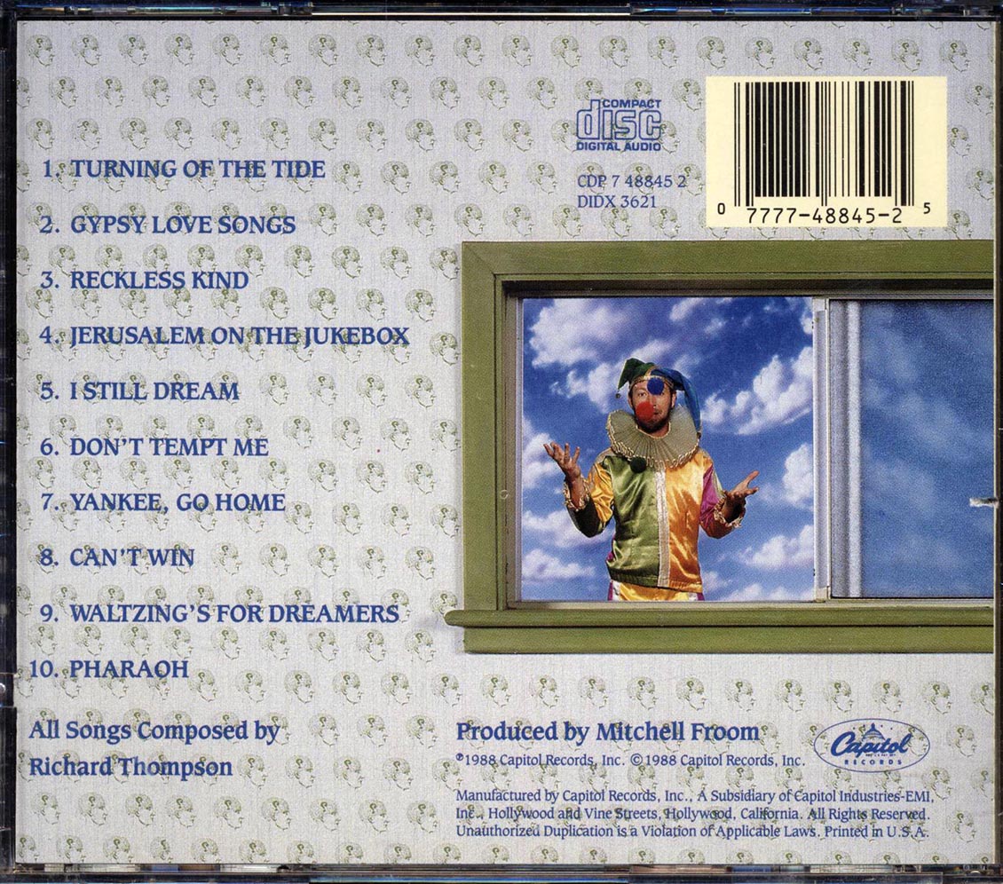 Richard Thompson - Amnesia (marked/ltd stock) Music CD