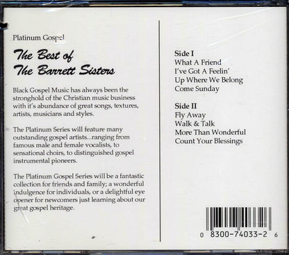 The Barrett Sisters - The Best Of The Barrett Sisters (marked/ltd stock) Music CD