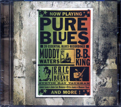 Eric Clapton, The Allman Brothers, Muddy Waters, Jimmy Reed, Etc. - Pure Blues (marked/ltd stock) Music CD