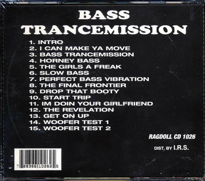 Statik AKA Adam Feinsilver - Bass Trancemission Music CD