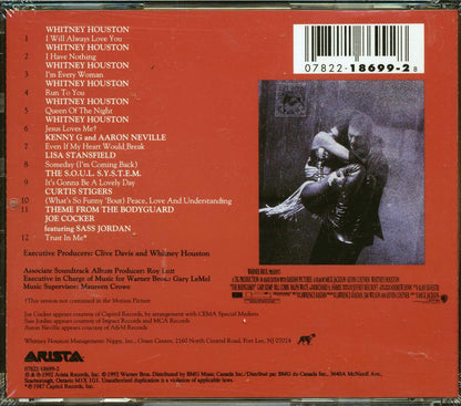 Whitney Houston, Kenny G, Aaron Neville, Etc. - The Bodyguard: Original Soundtrack Album Music CD