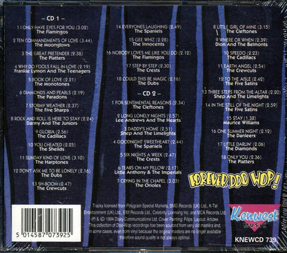The Flamingos, The Moonglows, The Platters, Etc. - Forever Doo Wop Volume 2 (36 tracks) (2xCD) Music CD