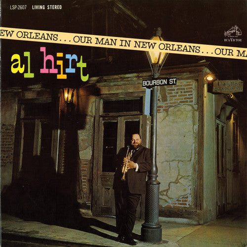 the album cover for Al Hirt - Our Man in New Orleans