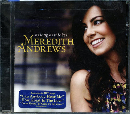 Meredith Andrews - As Long As It Takes Music CD