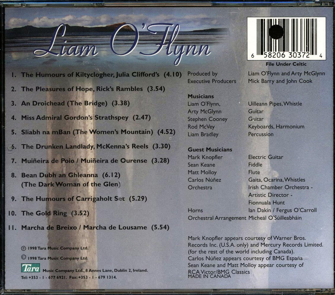 Liam O'Flynn - The Piper's Call (marked/ltd stock) Music CD