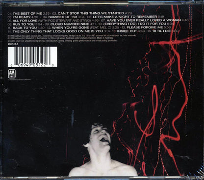 Bryan Adams - The Best Of Me Music CD