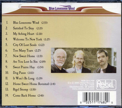 Auldridge Bennett & Gaudreau - Blue Lonesome Wind Music CD