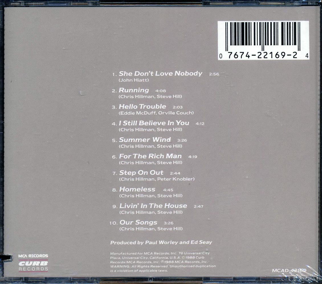 The Desert Rose Band - Running (marked/ltd stock) Music CD
