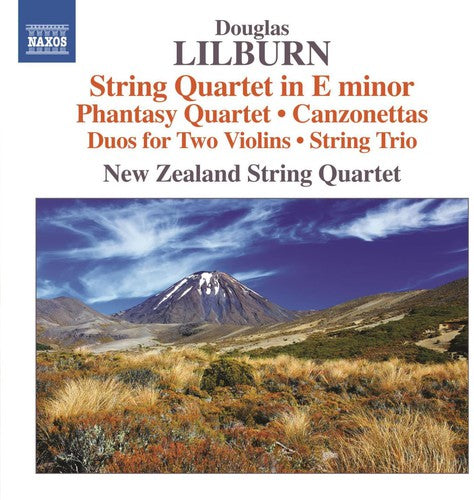 the album cover for Lilburn / New Zealand Str Qrt - String QRT in E minor