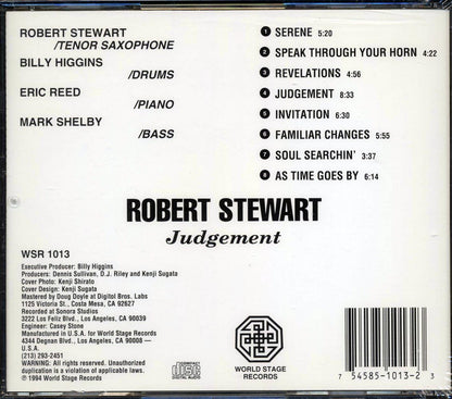 Robert Stewart - Judgement Music CD