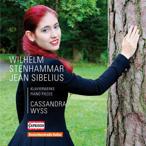 the album cover for Stenhammar / Sibelius / Wyss - Pno Works