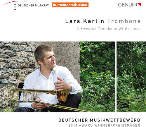 the album cover for Hillborg / Larsson / Lindberg / Karlin / Wieczorek - Swedish Trombone Wilderness