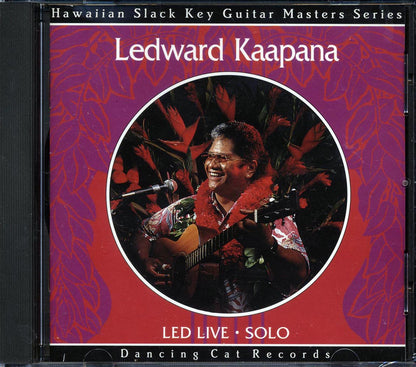 Ledward Kaapana - LED Live: Solo (marked/ltd stock) Music CD