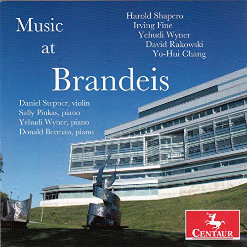 the album cover for Shapero / Fine / Wyner / Rakowski / Stepner - Music at Brandeis