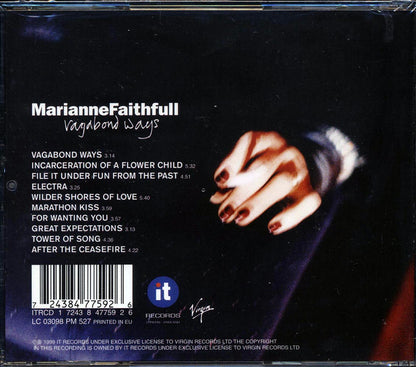 Marianne Faithfull - Vagabond Ways Music CD